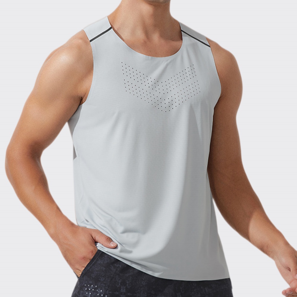 Embroidery H&M - Men Gym Vest Quick Dry Running