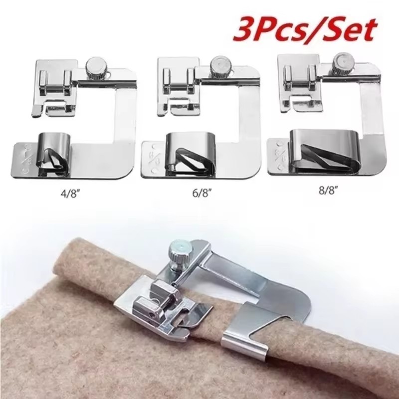 Embroidery Hoop Plastic - Sewing Hemming Set 1/3Pcs Wide Hem
