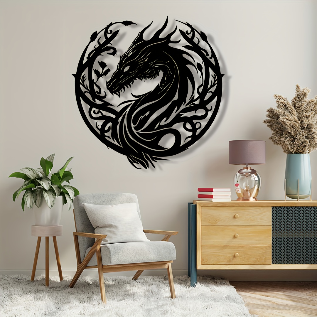 Ancient Zodiac Dragon Wall Art - Embroidery Garden review and price