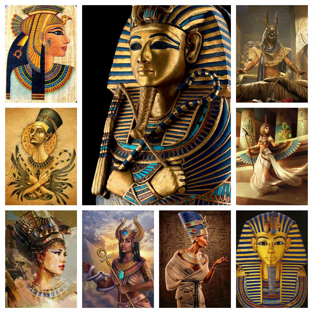 5D DIY Diamond Painting Ancien - Embroidery In Egypt review and price