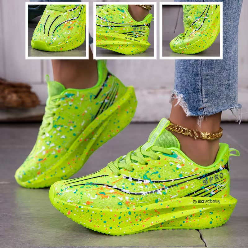 Sneakers Women Shoes Lightweig - Embroidery White review and price