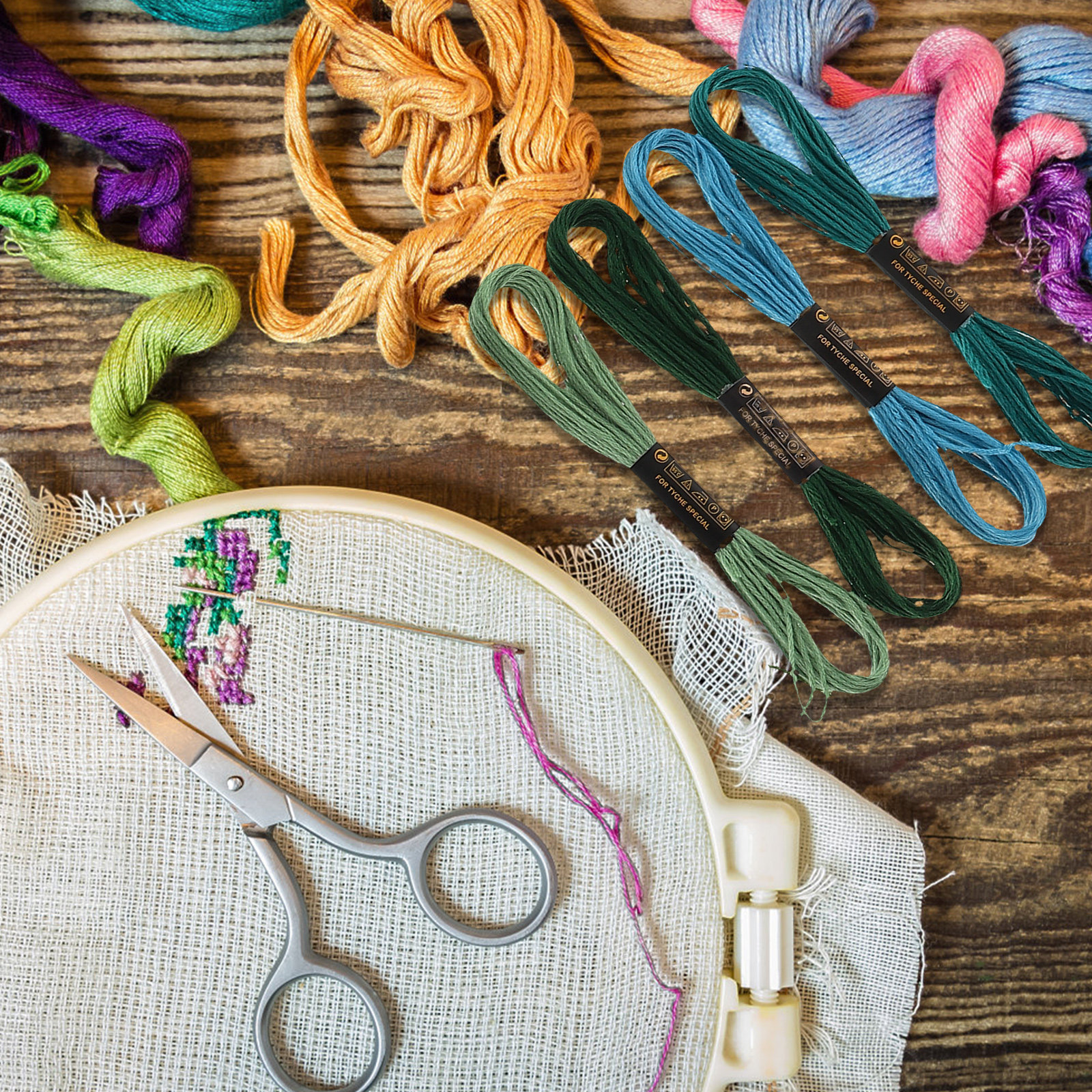 100pcs Embroidery Thread Cross - Embroidery Stitches review and price