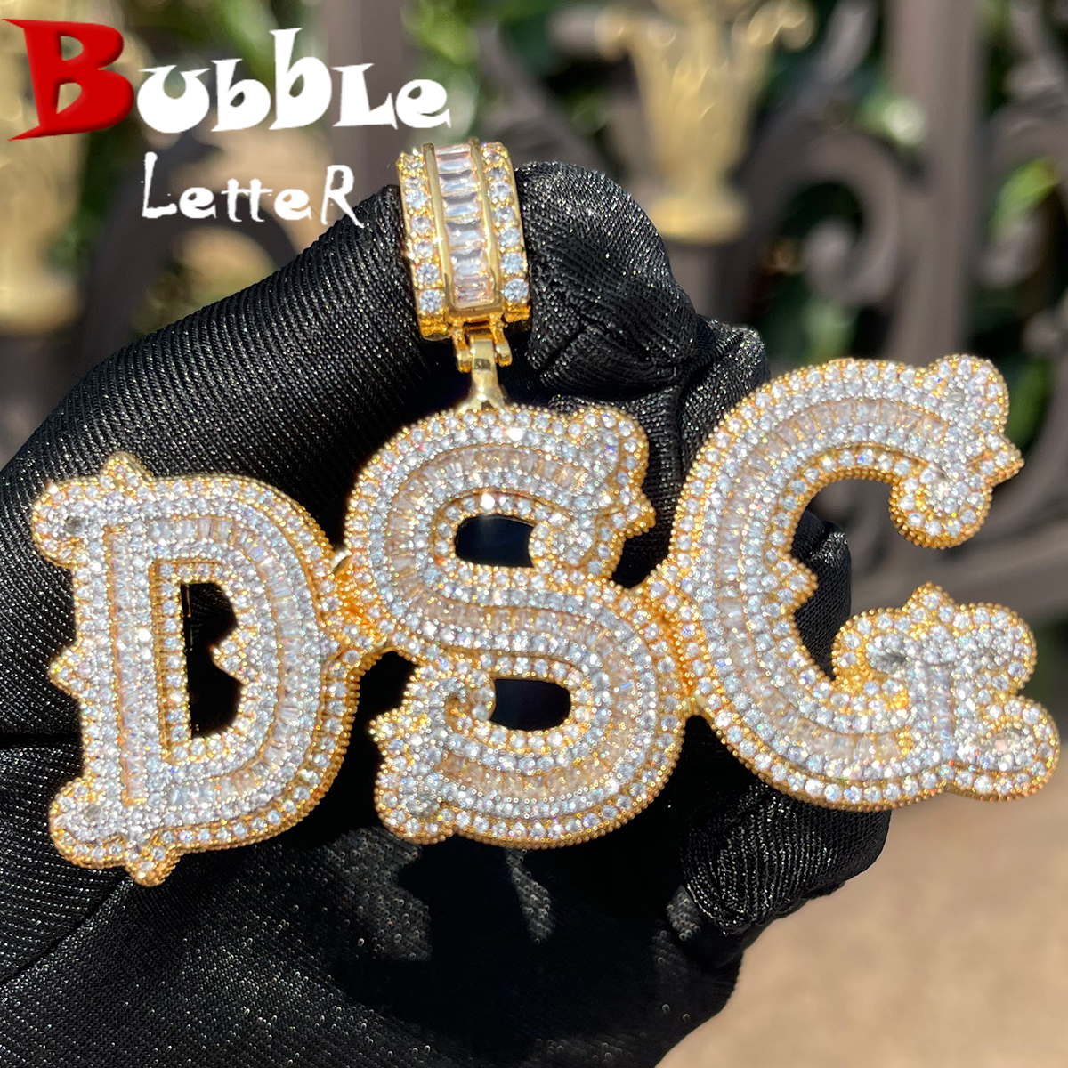 Bubble Letter Personalized Bag - Embroidery Charm review and price