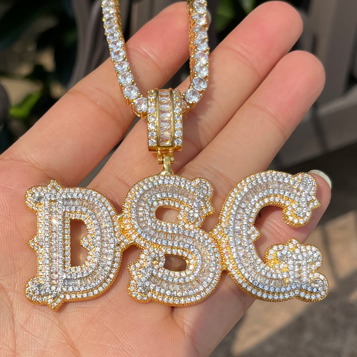 Bubble Letter Personalized Bag - Embroidery Charm review and price