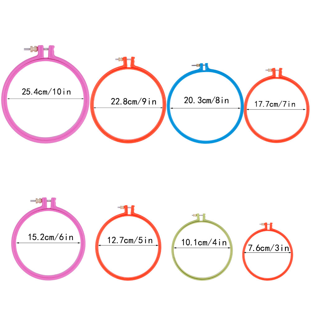 Sewing Tool Round Plastic Embr - Embroidery Hoop Plastic review and price
