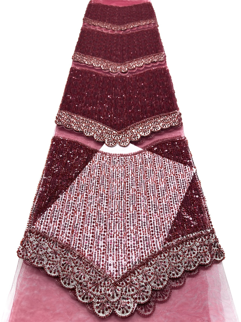 Luxury African Nigerian High-E - Embroidery Net Fabric review and price