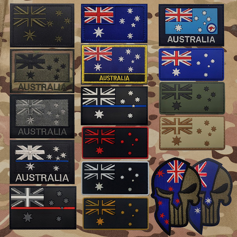 Australia Flag Embroideried Pa - Embroidery In Australia review and price