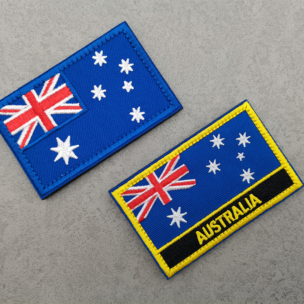 Australia Flag Embroideried Pa - Embroidery In Australia review and price