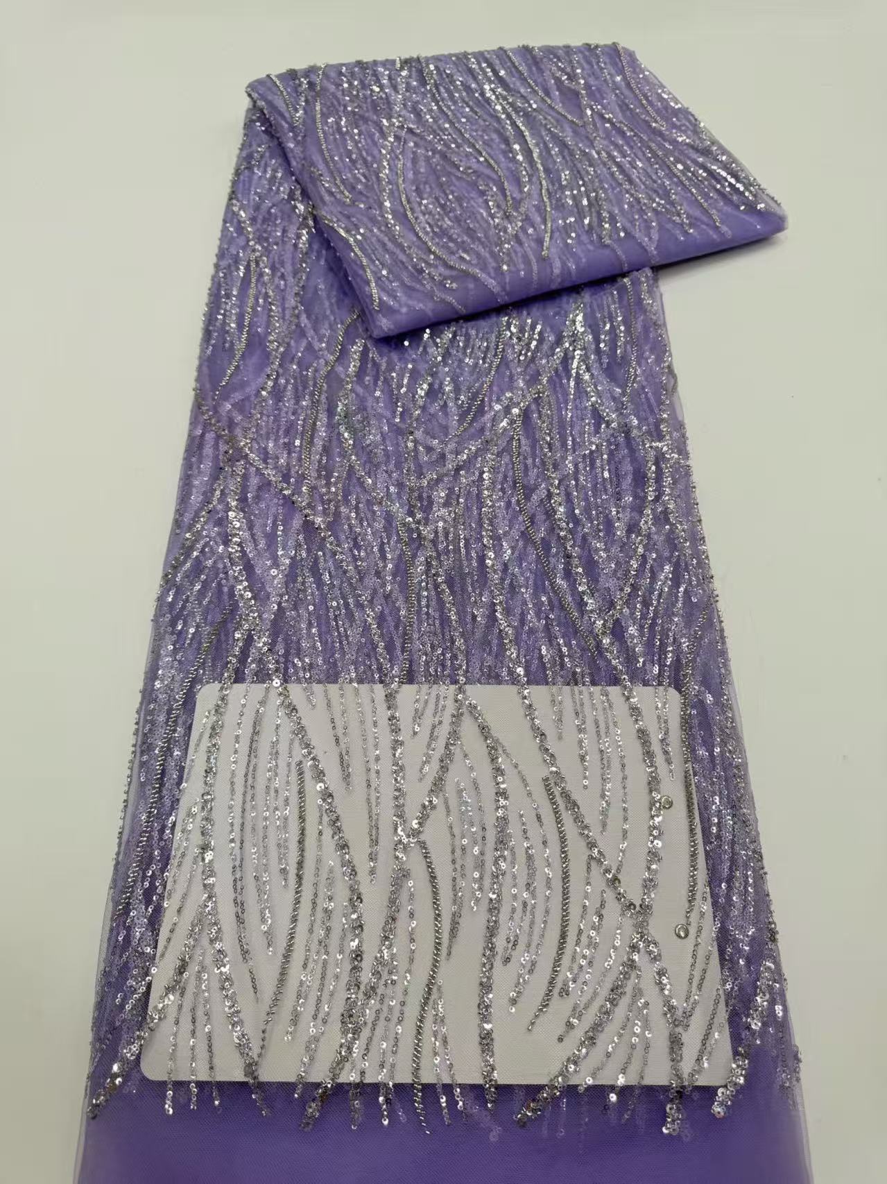 Luxurious African Beaded Net M - Embroidery Net Fabric review and price