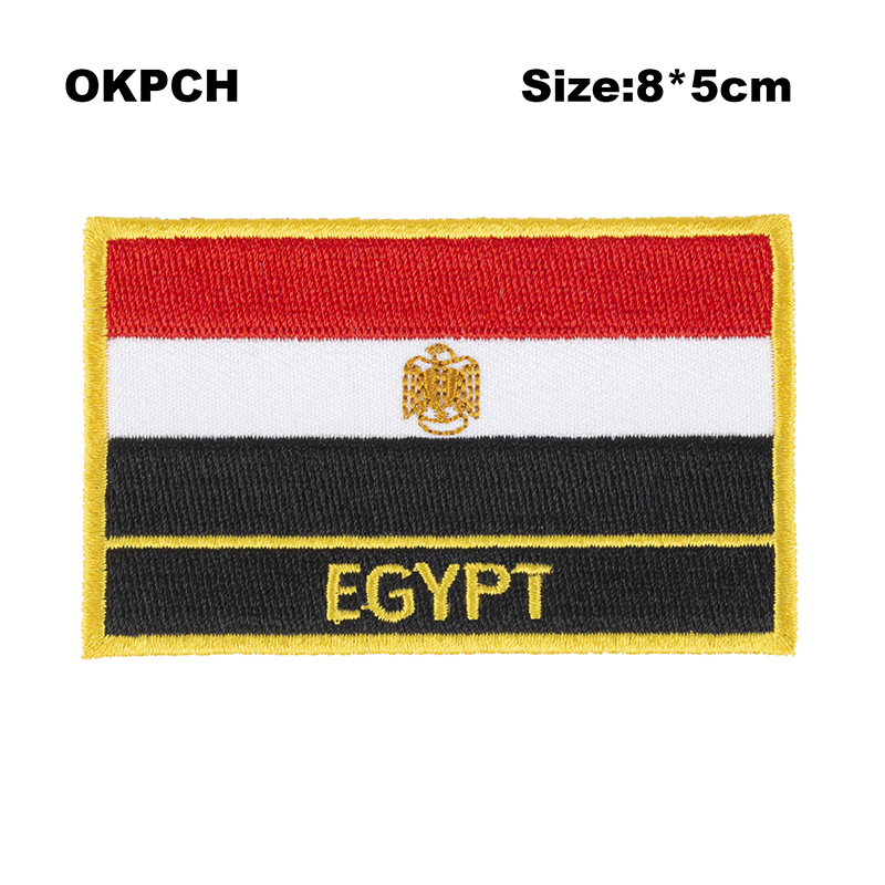 Egypt Flag Embroidery Patches  - Embroidery In Egypt review and price