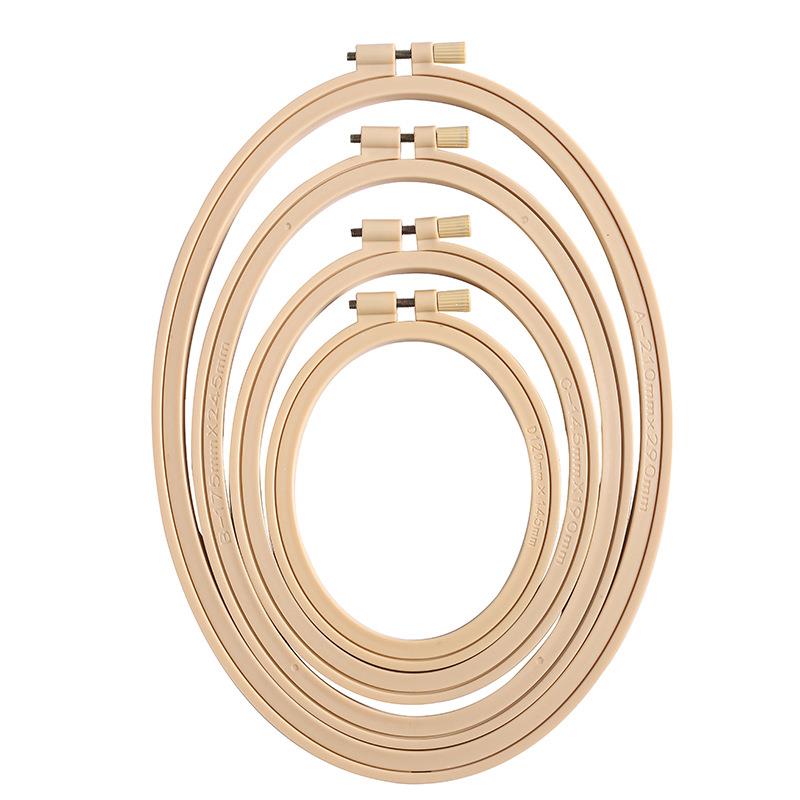 Imitation Bamboo Plastic Oval  - Embroidery Hoop Plastic review and price