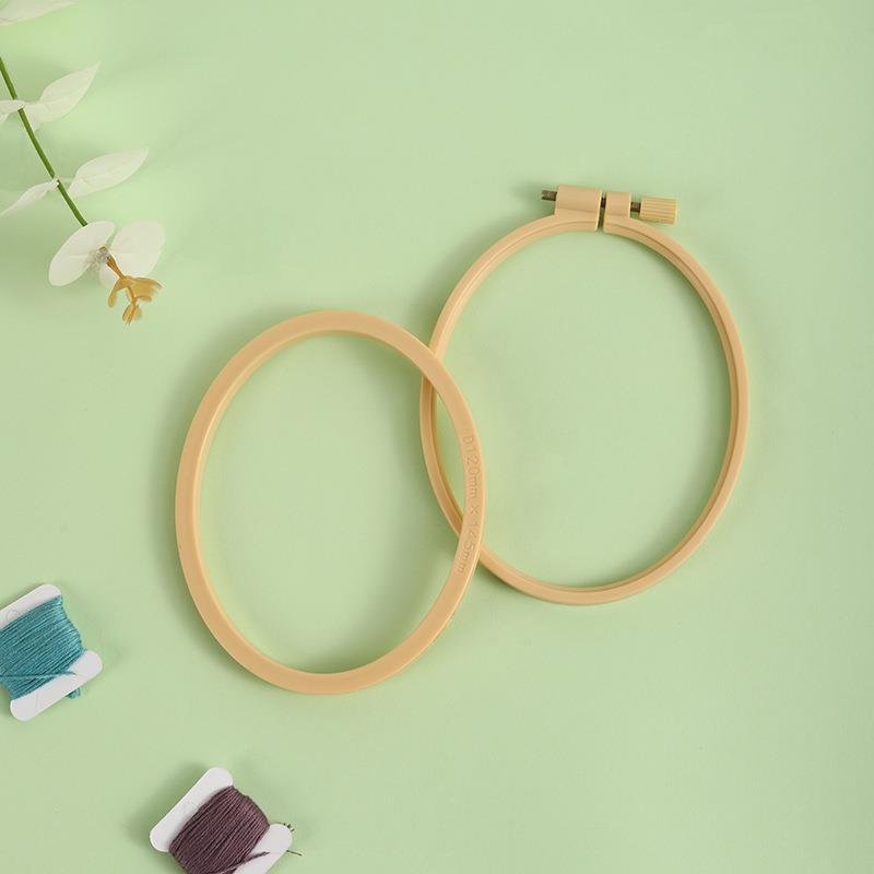Imitation Bamboo Plastic Oval  - Embroidery Hoop Plastic review and price