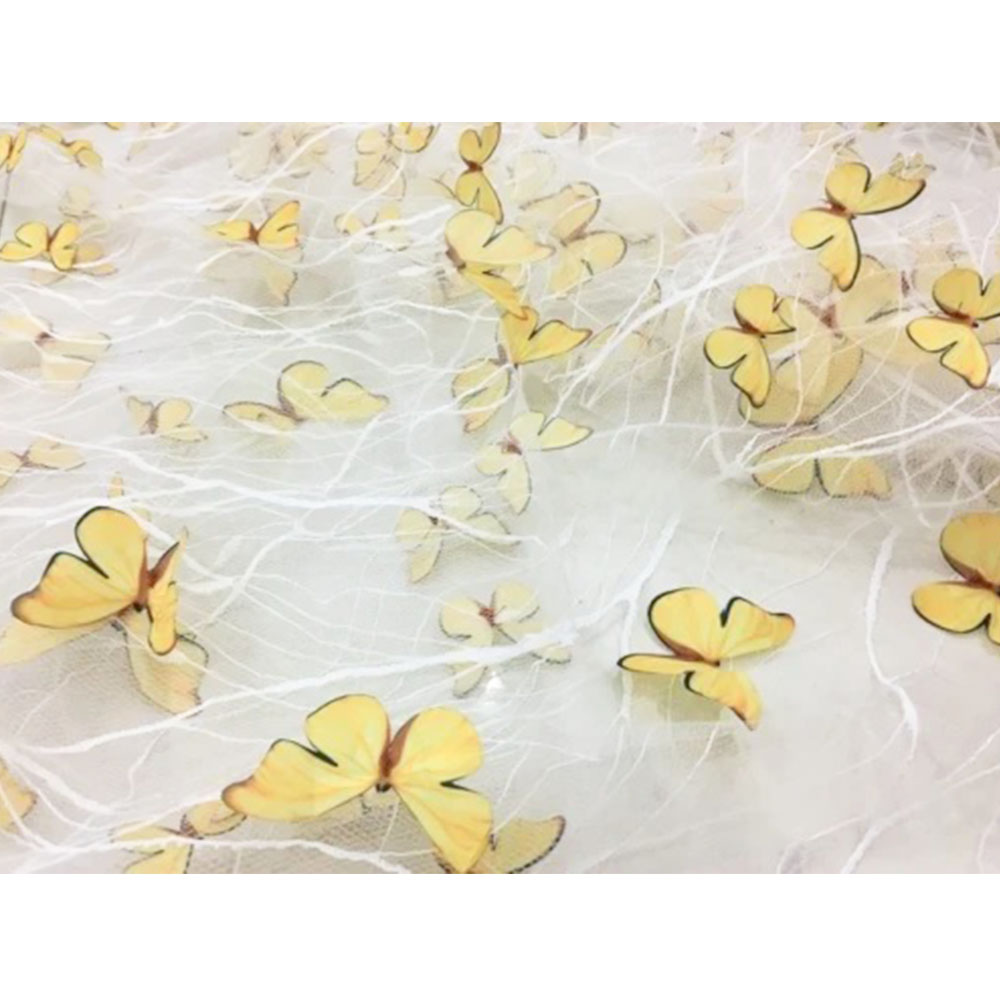 High Quality Black Transparent - Embroidery Net Fabric review and price