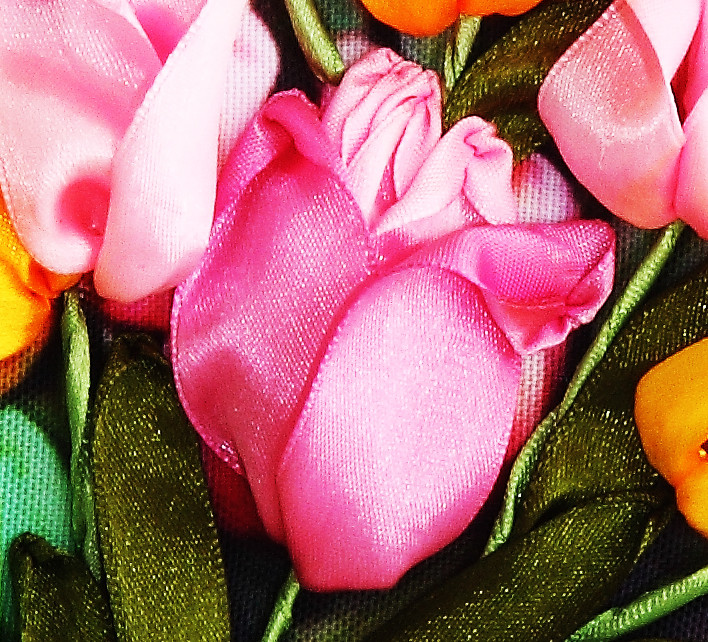 Needlework,DIY Ribbon Cross st - Embroidery Rose Stitch review and price