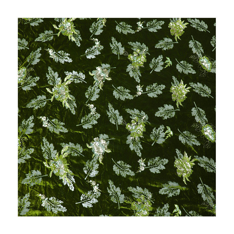 5413 Three-Dimensional Flower  - Velvet Fabric Embroidery review and price