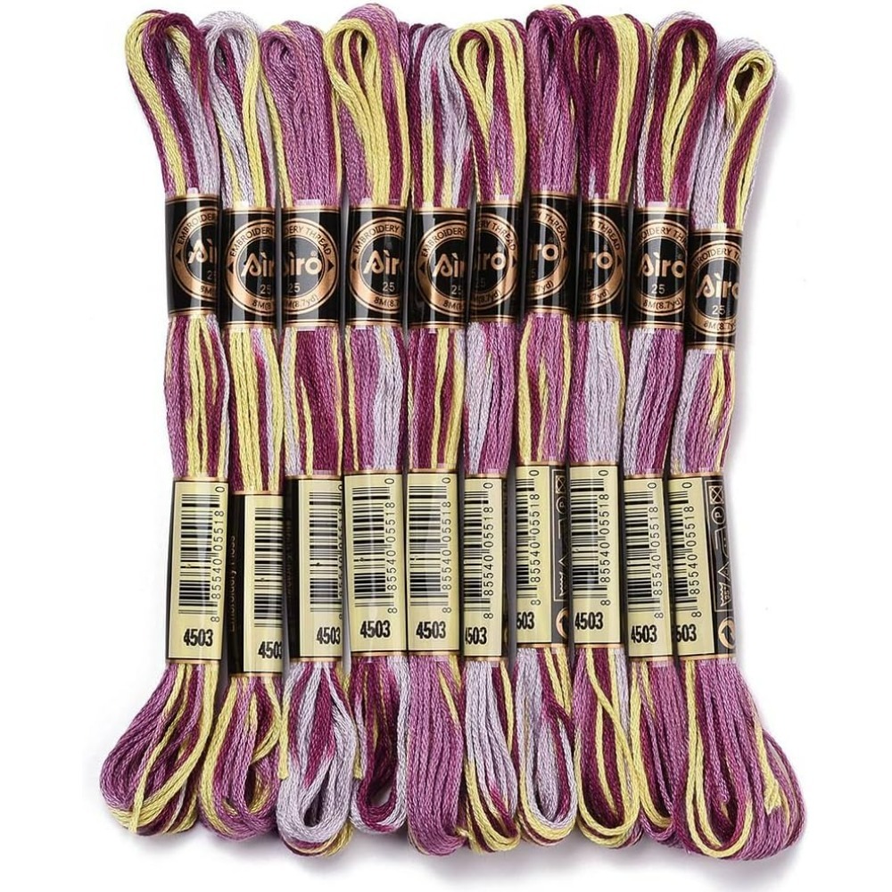 6 Strands Purple Variegated Em - Embroidery Stitches review and price