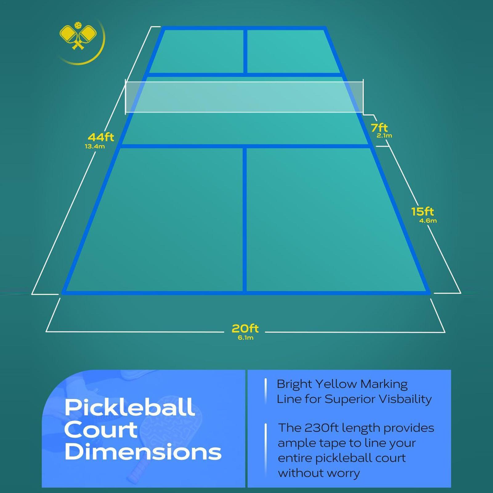 Pickleball Tape For Outdoor Co - Embroidery Writing review and price