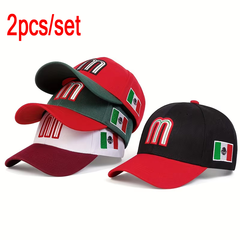 Unisex M Letter Embroidery Bas - Embroidery Letter M review and price