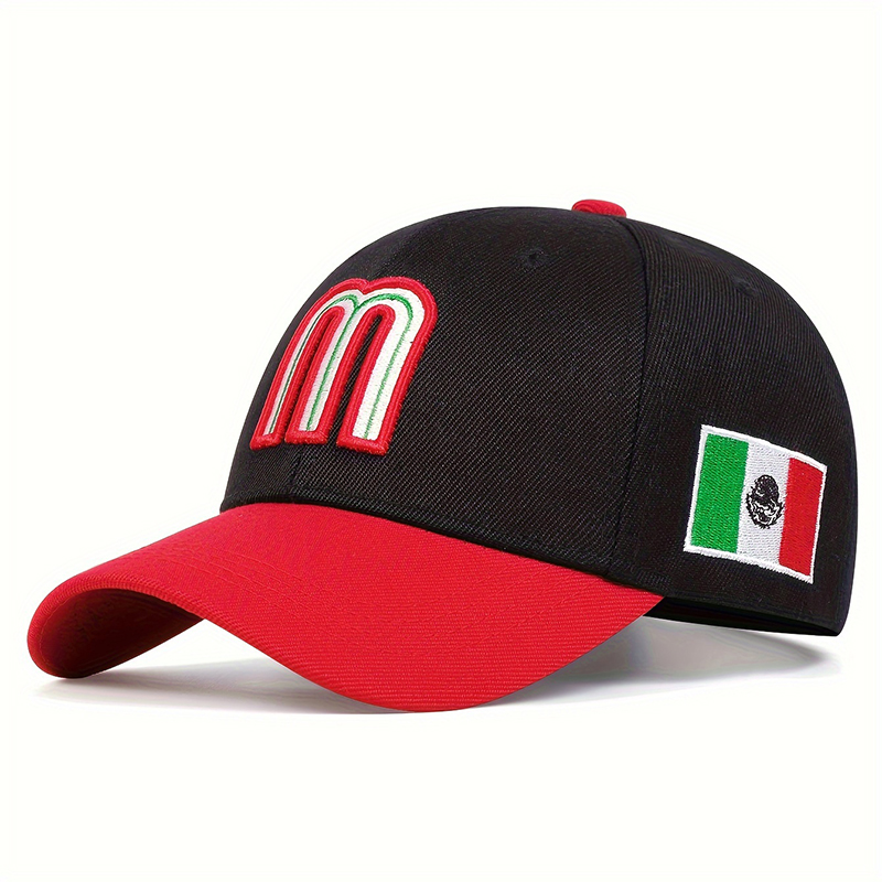Unisex M Letter Embroidery Bas - Embroidery Letter M review and price