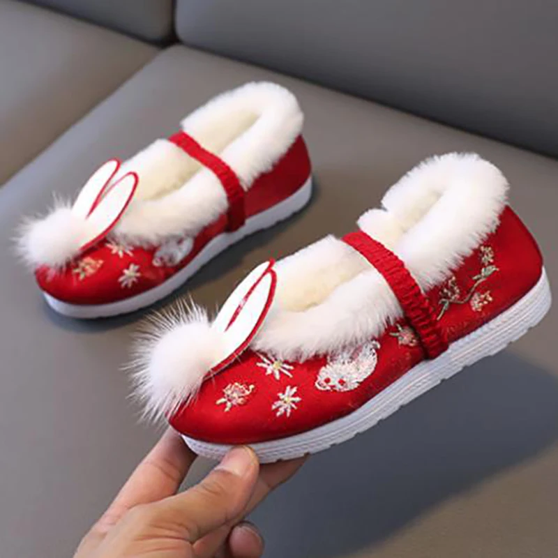 Velvet Cotton Shoes Winter Chi - Velvet Fabric Embroidery review and price