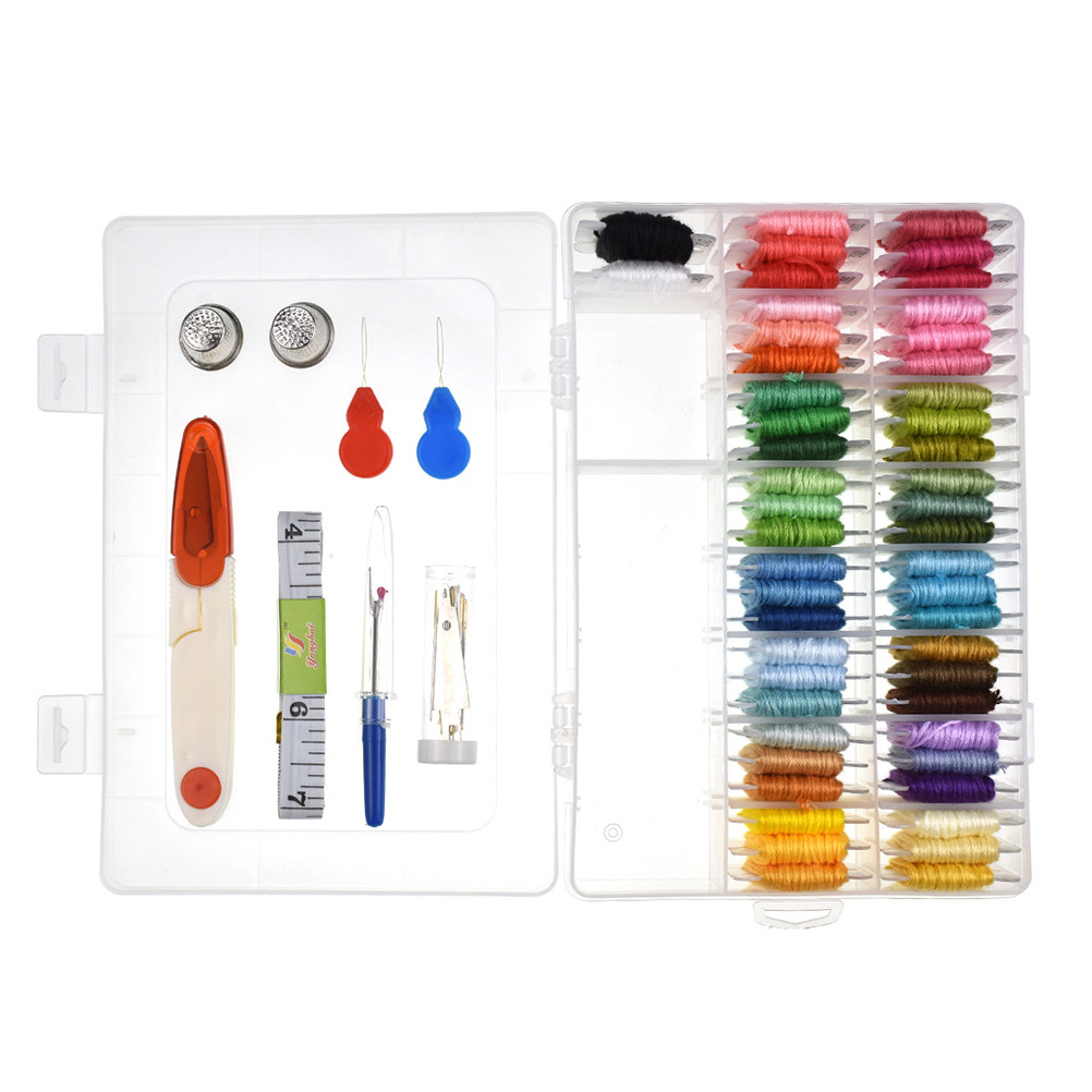 50 Assorted Colors Embroidery  - Embroidery Stitches review and price