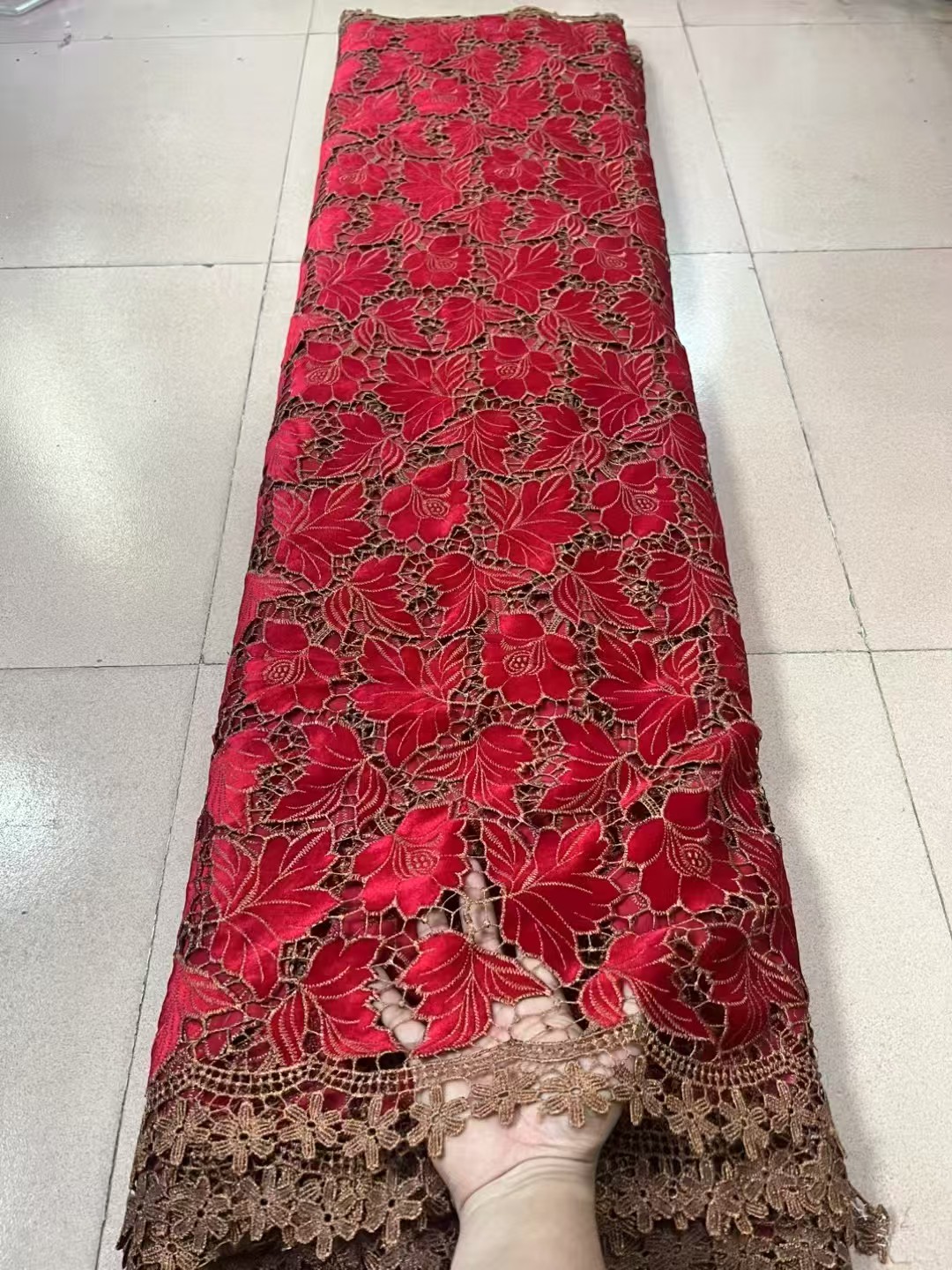 African Velvet Lace Fabric 5 Y - Velvet Fabric Embroidery review and price