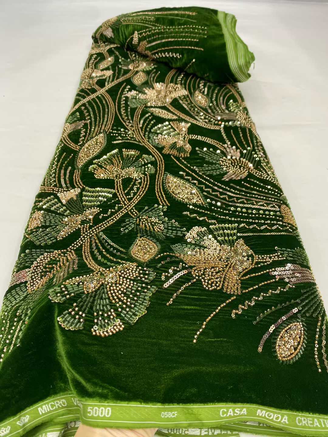 Luxury African Velvet Lace Fab - Velvet Fabric Embroidery review and price