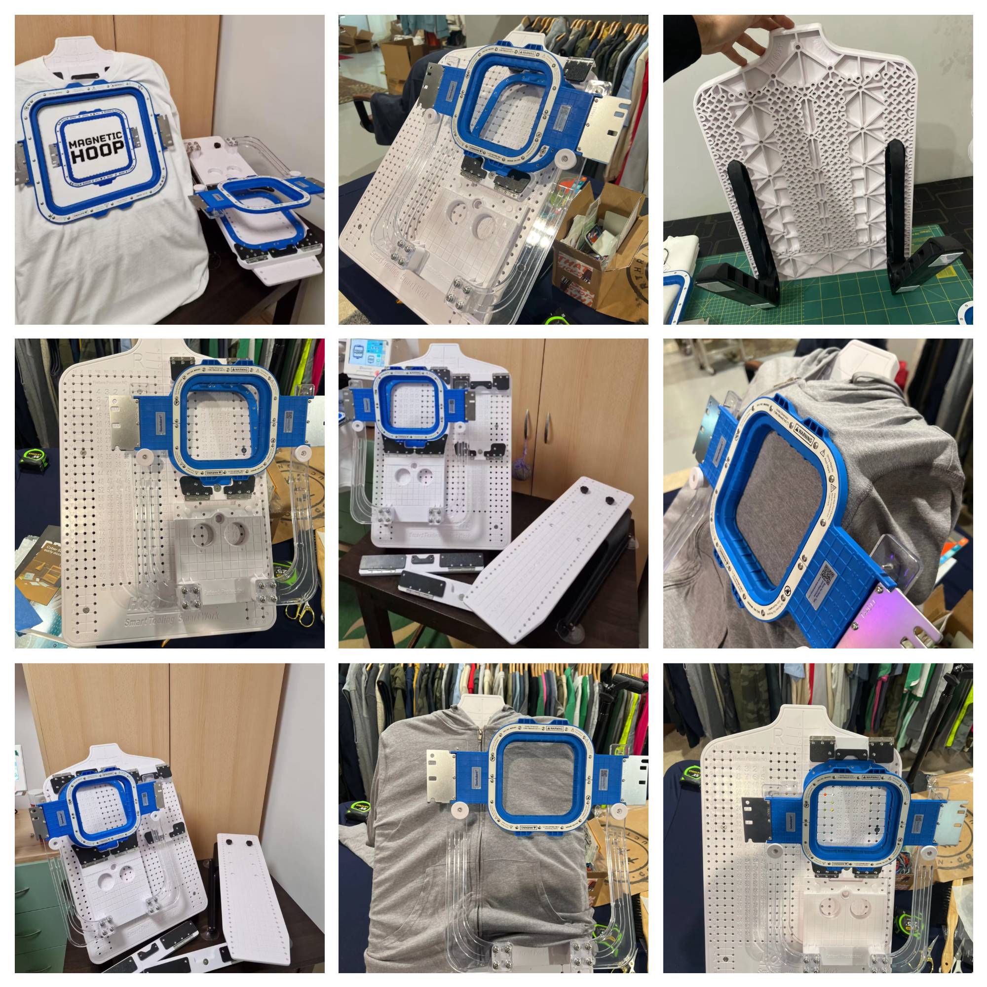 Hooping Station Kit With 5.1in - Embroidery Hoop Plastic review and price