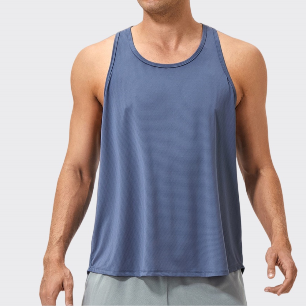 Men's Sleeveless Shirt Fitness - Embroidery H&M review and price