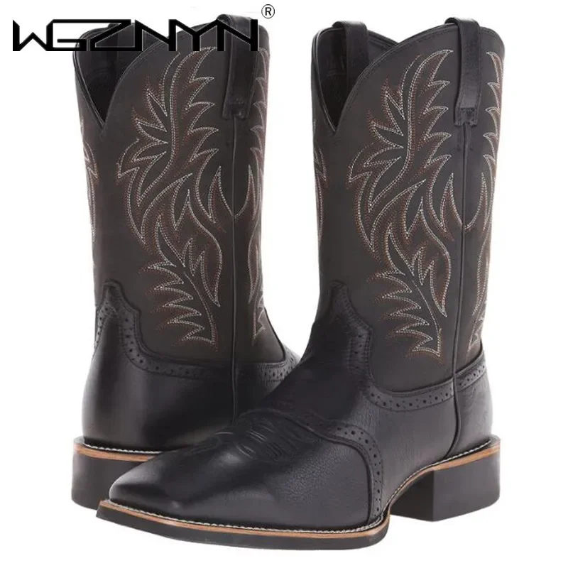 Men High Boots Embroidery Retr - Embroidery Stitches review and price