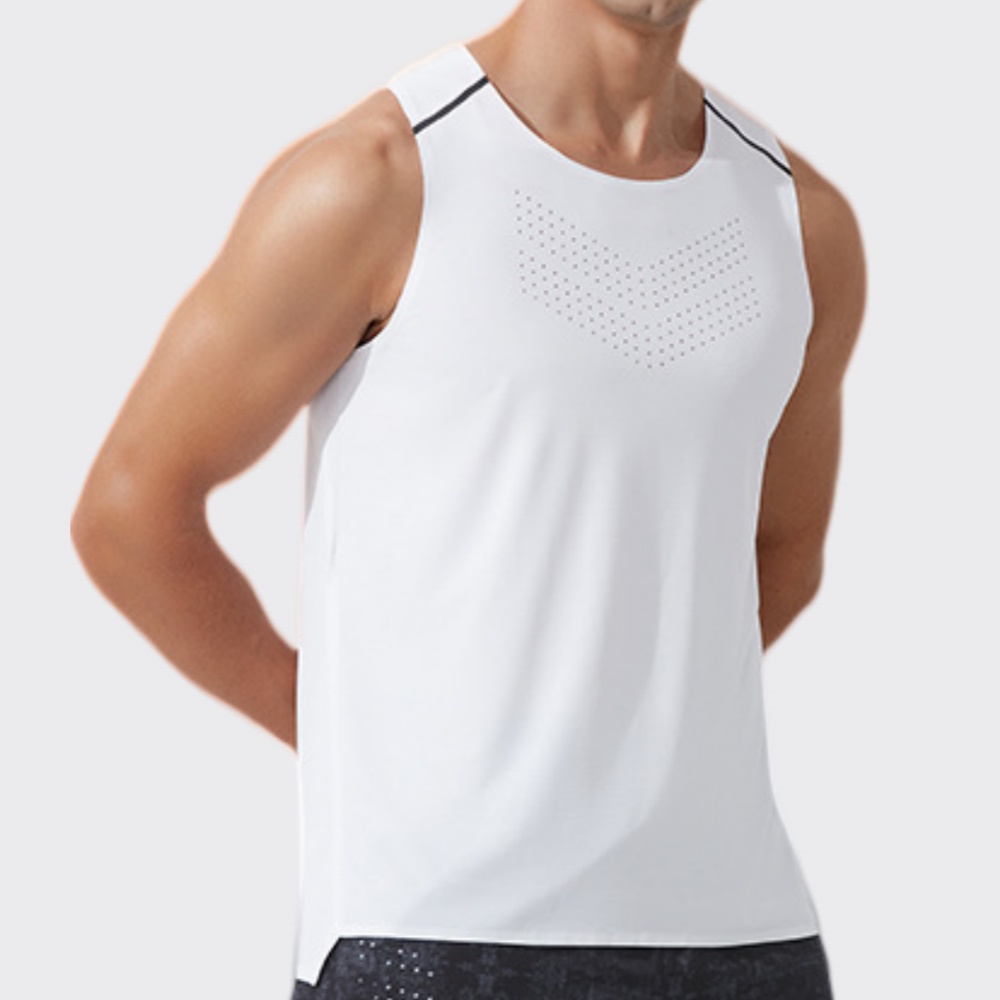 Men Gym Vest Quick Dry Running - Embroidery H&M review and price