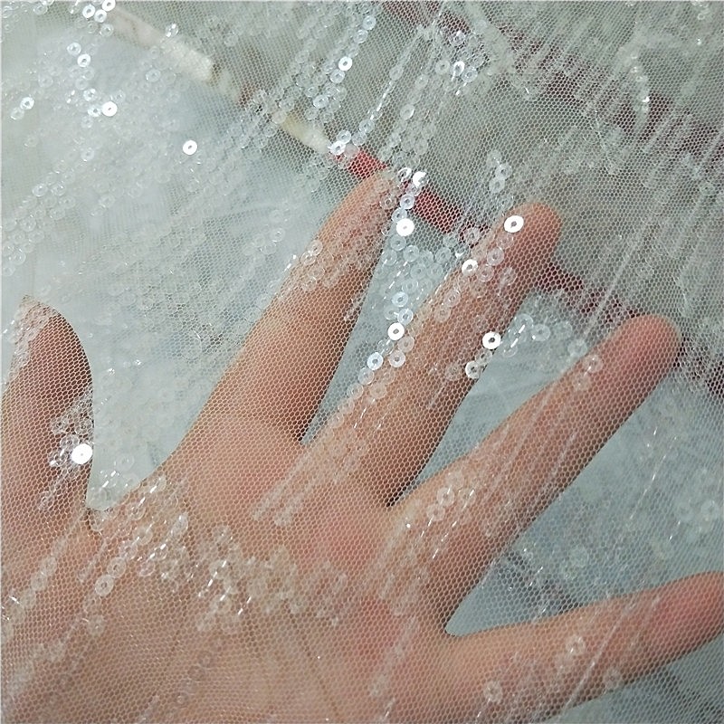 Tulle Embroidery Fabric for We - Embroidery Net Fabric review and price