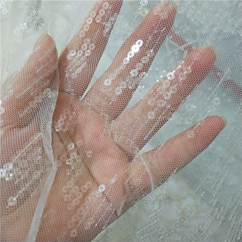 Tulle Embroidery Fabric for We - Embroidery Net Fabric review and price