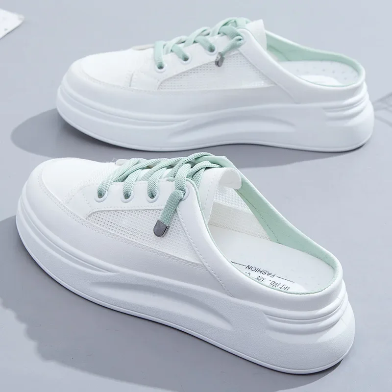 *Summer New Baotou Mesh Breath - Embroidery White review and price