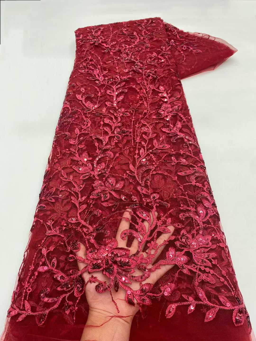 2026 Latest African Lace Fabri - Embroidery Net Fabric review and price