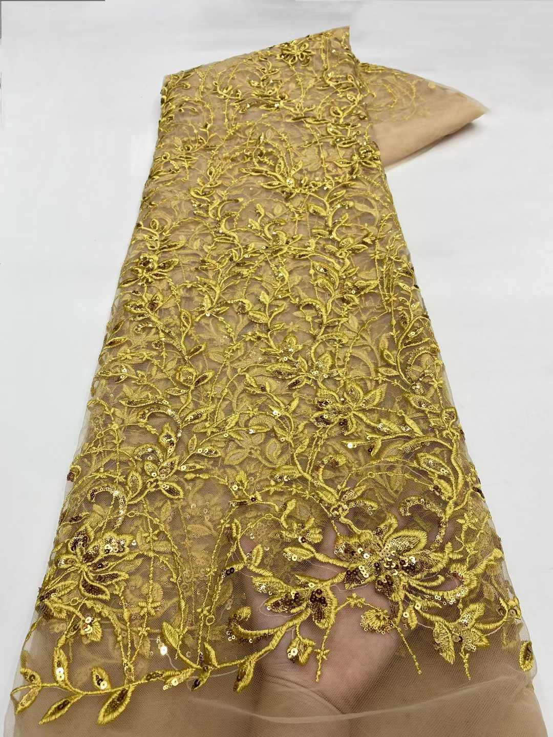 2026 Latest African Lace Fabri - Embroidery Net Fabric review and price