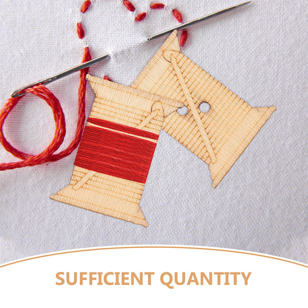 100Pcs Wooden Embroidery Floss - Embroidery Stitches review and price
