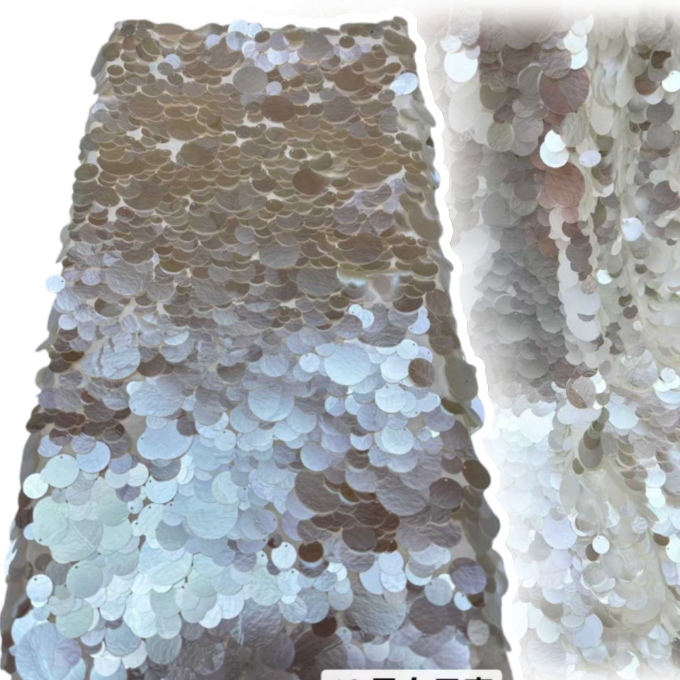 Madison-African Rose 3D Sequin - Embroidery Net Fabric review and price