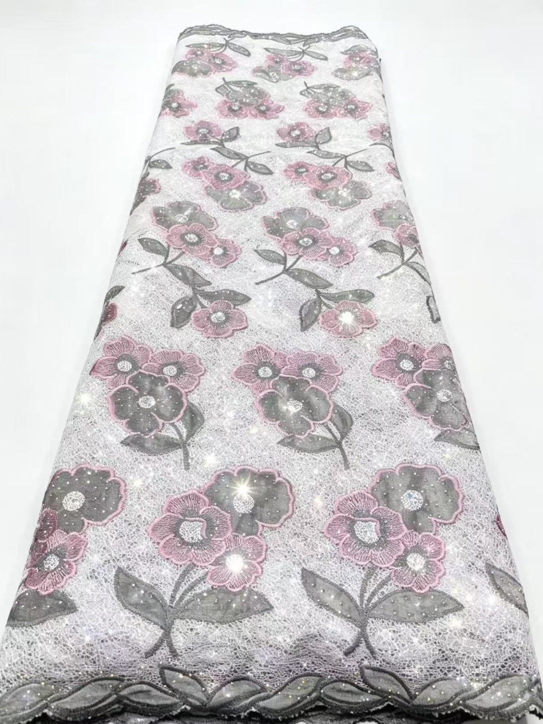 African Nigerian Embroidery La - Velvet Fabric Embroidery review and price