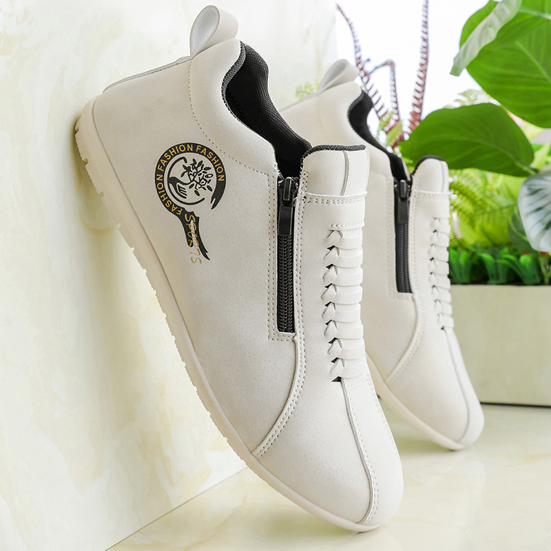 Suede Embroidery Casual Men's  - Embroidery Net Fabric review and price