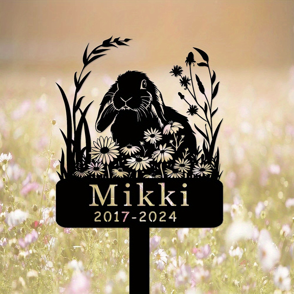 Custom Lop-Eared Rabbit Memori - Embroidery Garden review and price