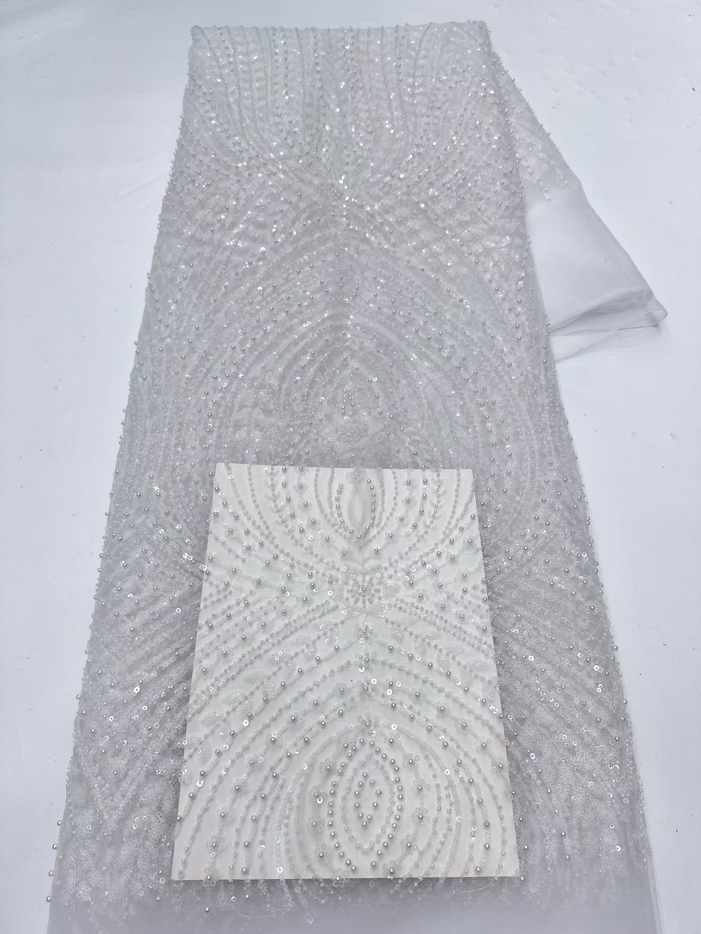 Red Desing Luxury Nigerian Tul - Embroidery Net Fabric review and price