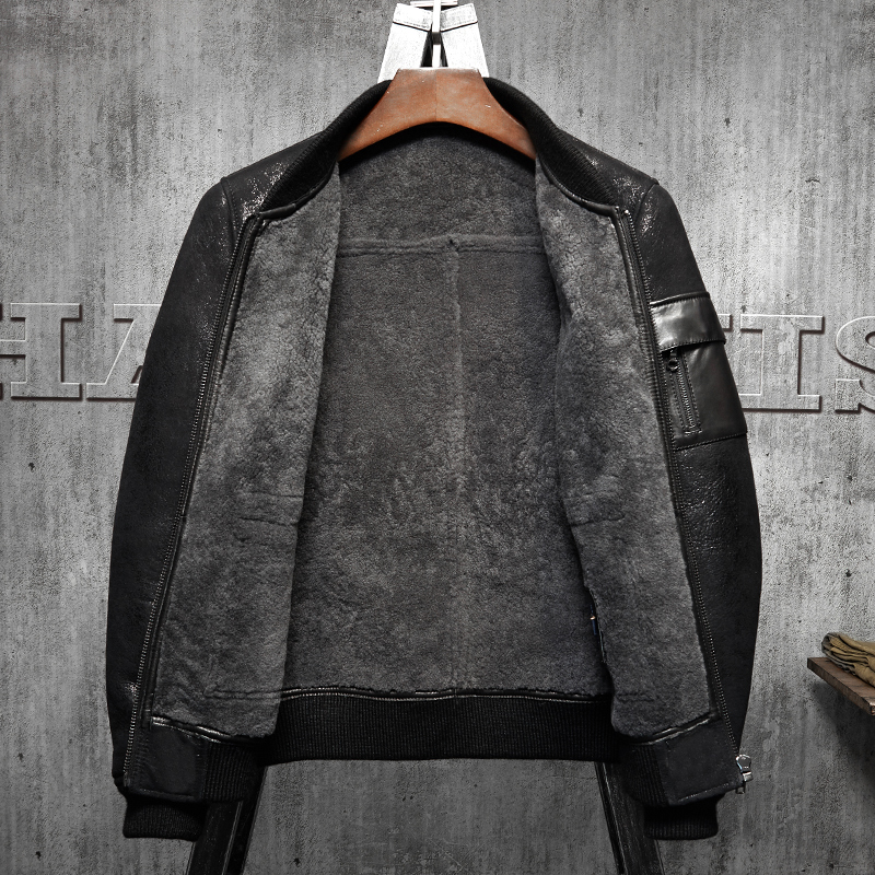 Denny&Dora Men's Shearling Coa - Embroidery In Australia review and price
