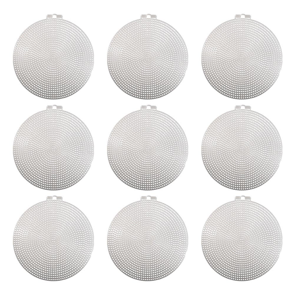 5 Pieces 14.7cm Round Plastic  - Embroidery H&M review and price