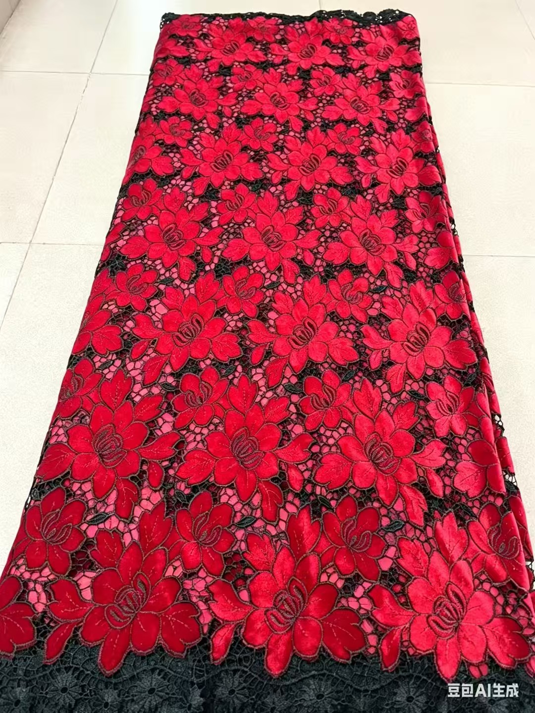 African Lace Fabric High Quali - Velvet Fabric Embroidery review and price