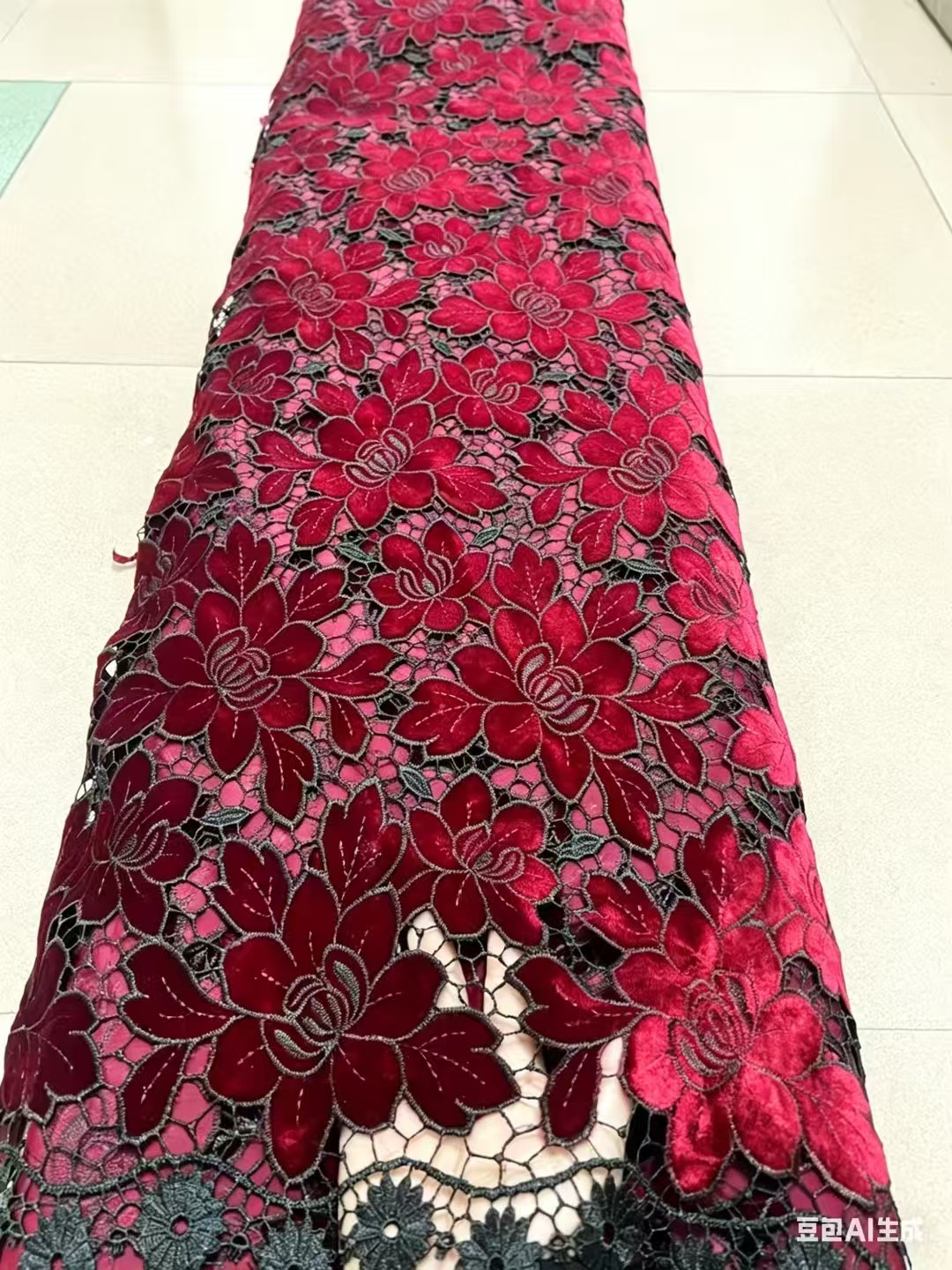 African Lace Fabric High Quali - Velvet Fabric Embroidery review and price