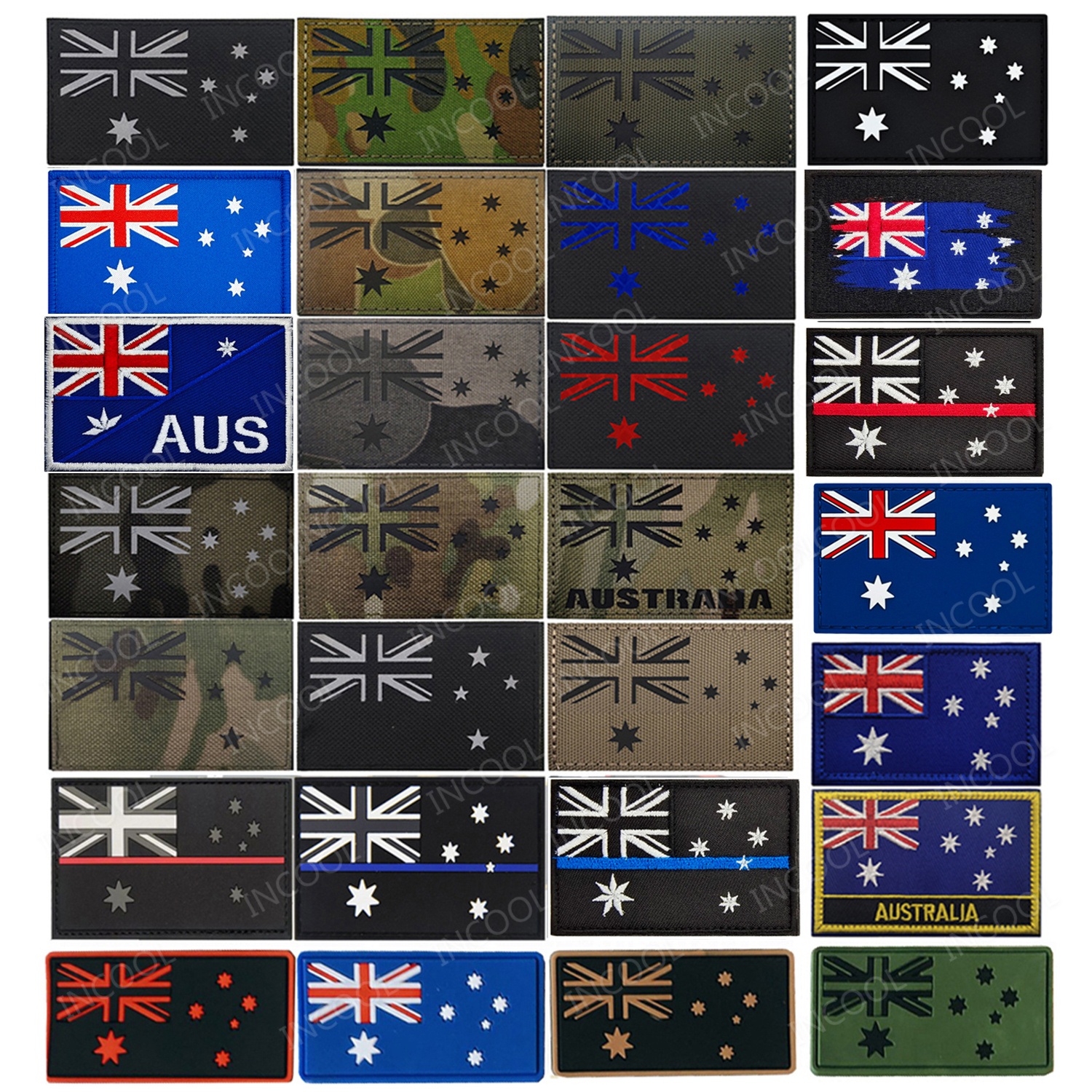 Australia Flags IR Reflective  - Embroidery In Australia review and price