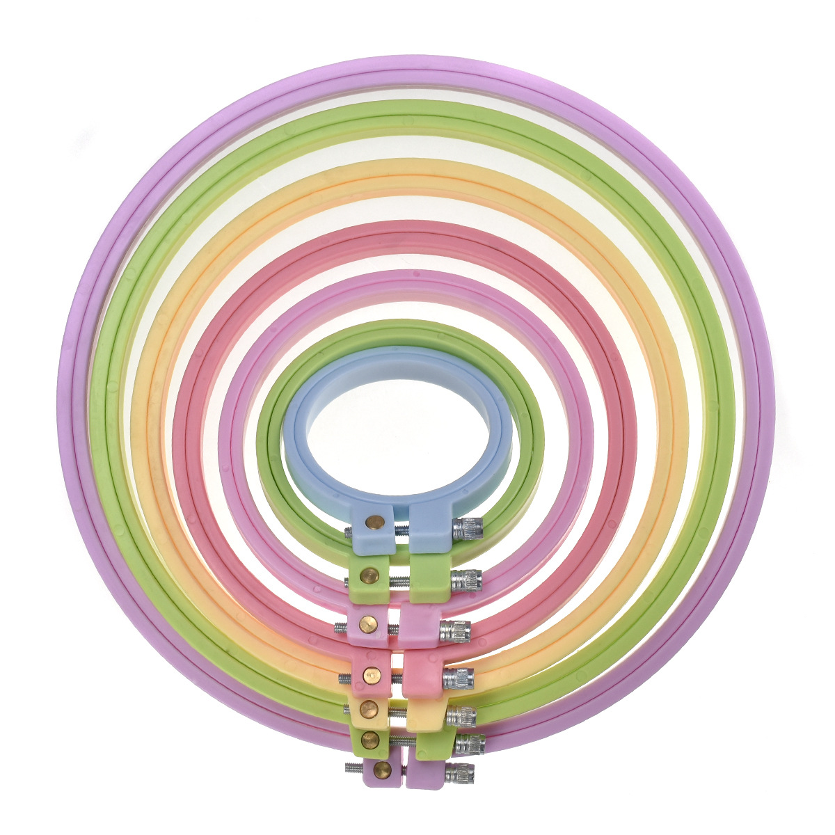 Round Cross Stitch Embroidery  - Embroidery Hoop Plastic review and price