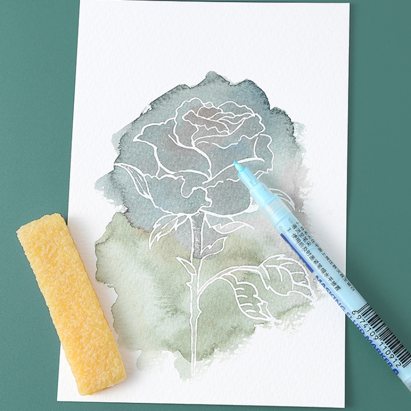 Mark Pen Type Watercolor Maski - Embroidery Writing review and price