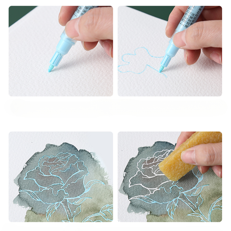 Mark Pen Type Watercolor Maski - Embroidery Writing review and price